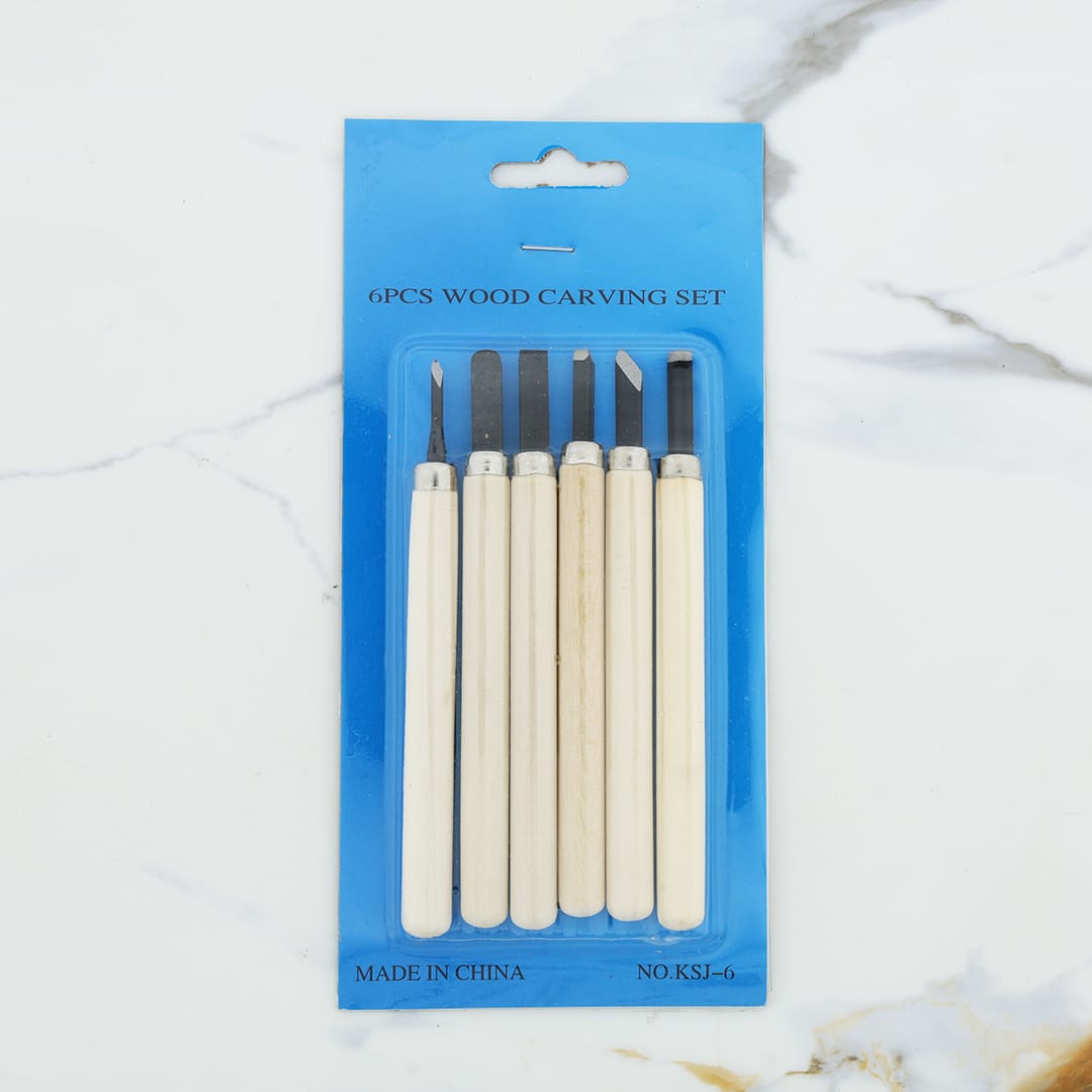 My Store TOOLS 6 PC WOOD CARVING