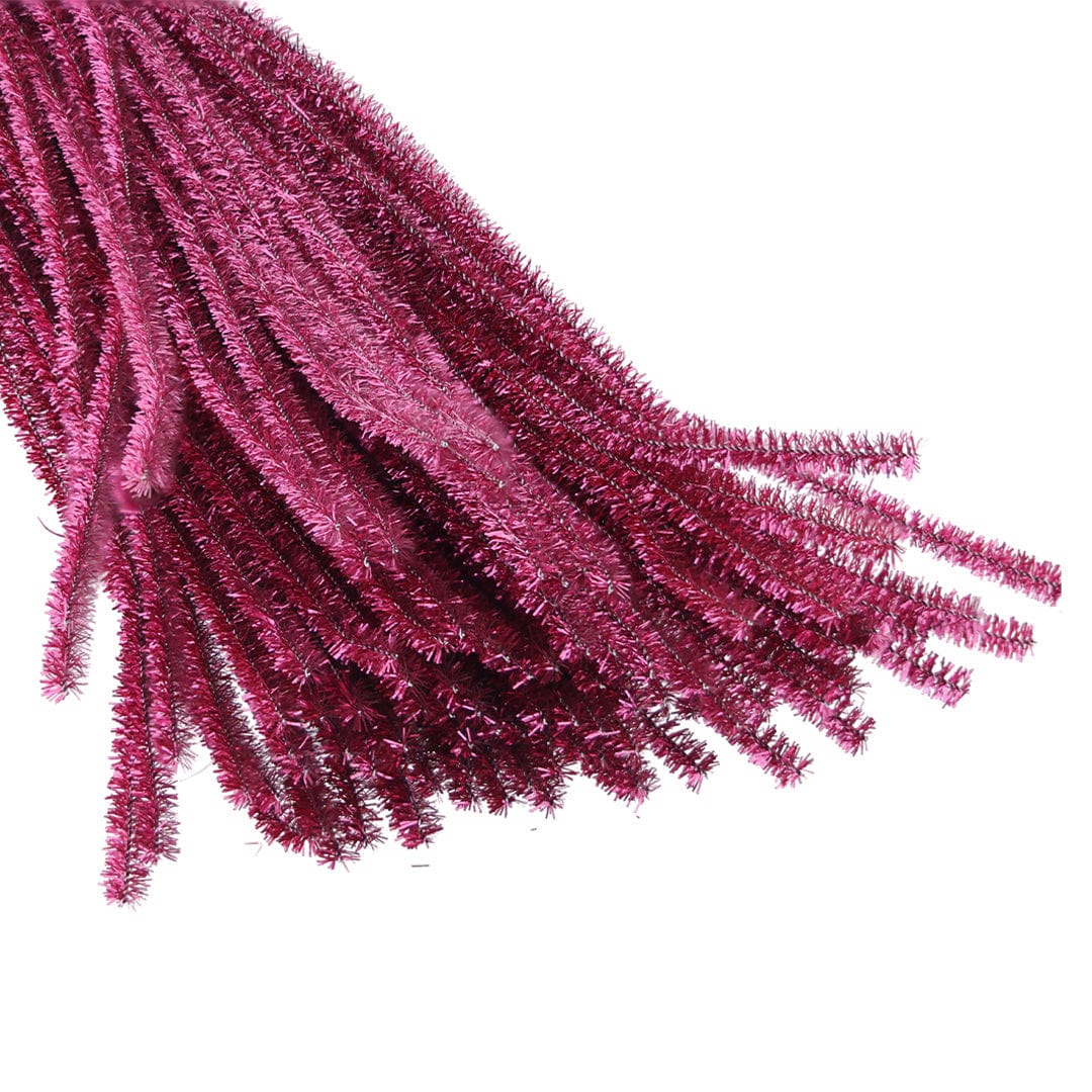 Crafteria Copper Pipe Cleaner Zari Mix Colour (100Pcs/Pack)