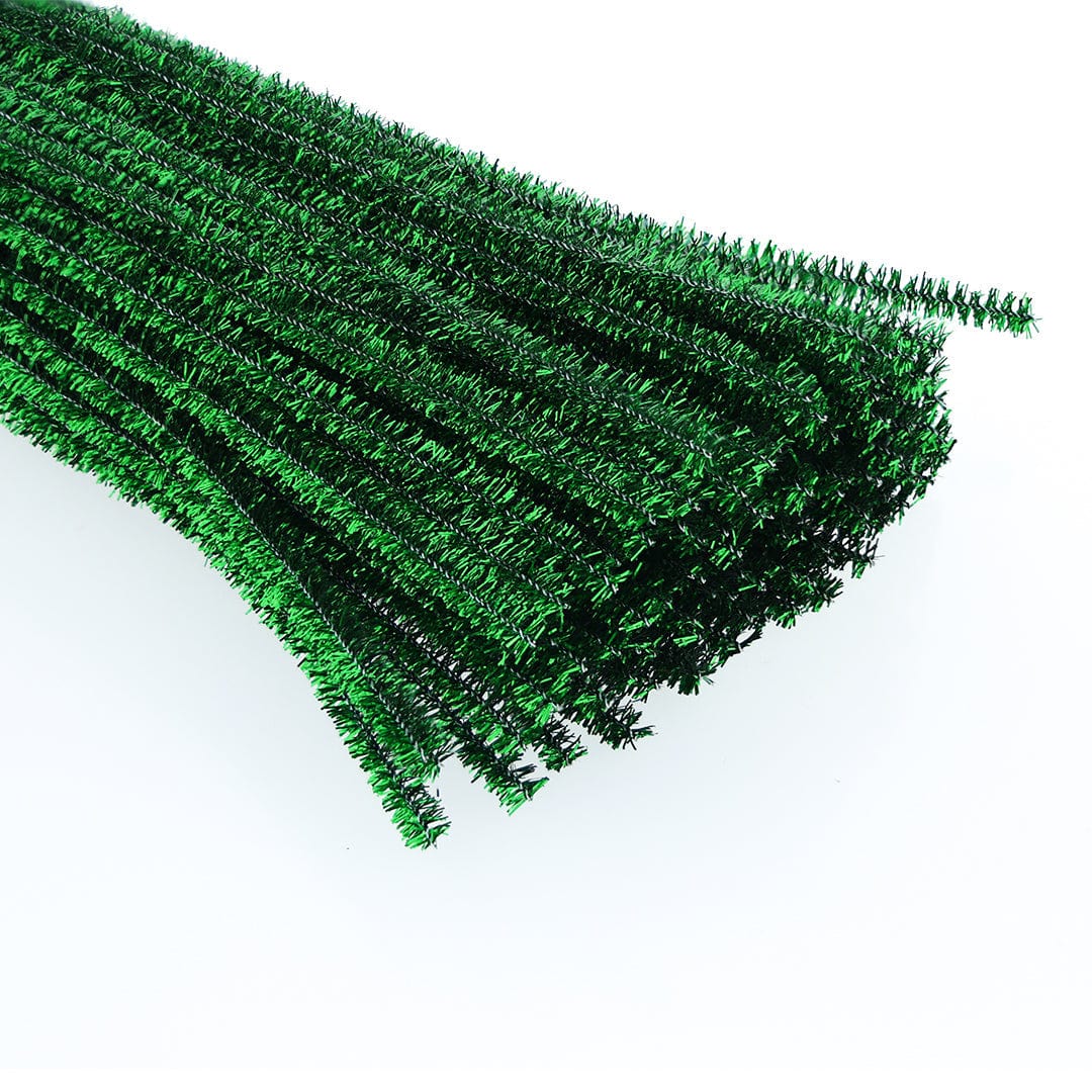 Crafteria Firozi Blue Pipe Cleaner Zari Mix Colour (100Pcs/Pack)