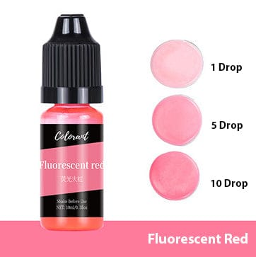 My Store RESIN Fluorescent Rose Red Single Colour Colorant For Soap & Candle