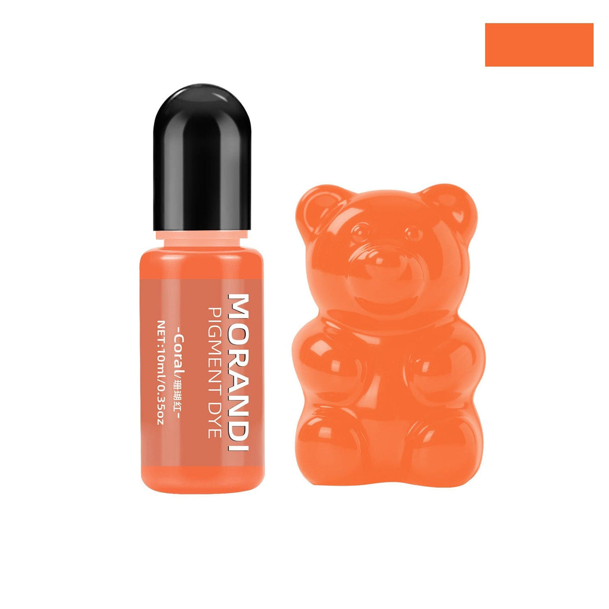 Crafteria Clear Orange Morandi Resin Pigment Dye Single Colour