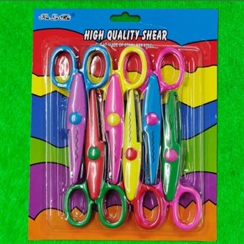 Crafteria 6 PCS CRAFT SCISSOR SET