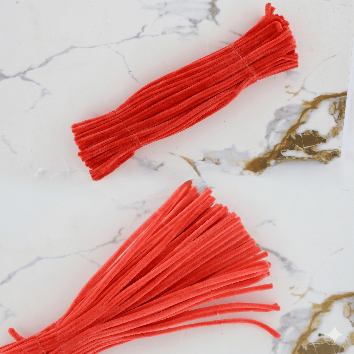Premium Pipe Cleaners (6-7MM Approx.) (Coral)