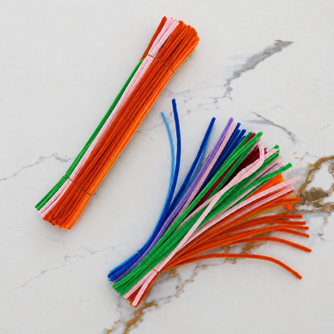 Crafteria Multicolour Premium Pipe Cleaners (8MM Approx.)