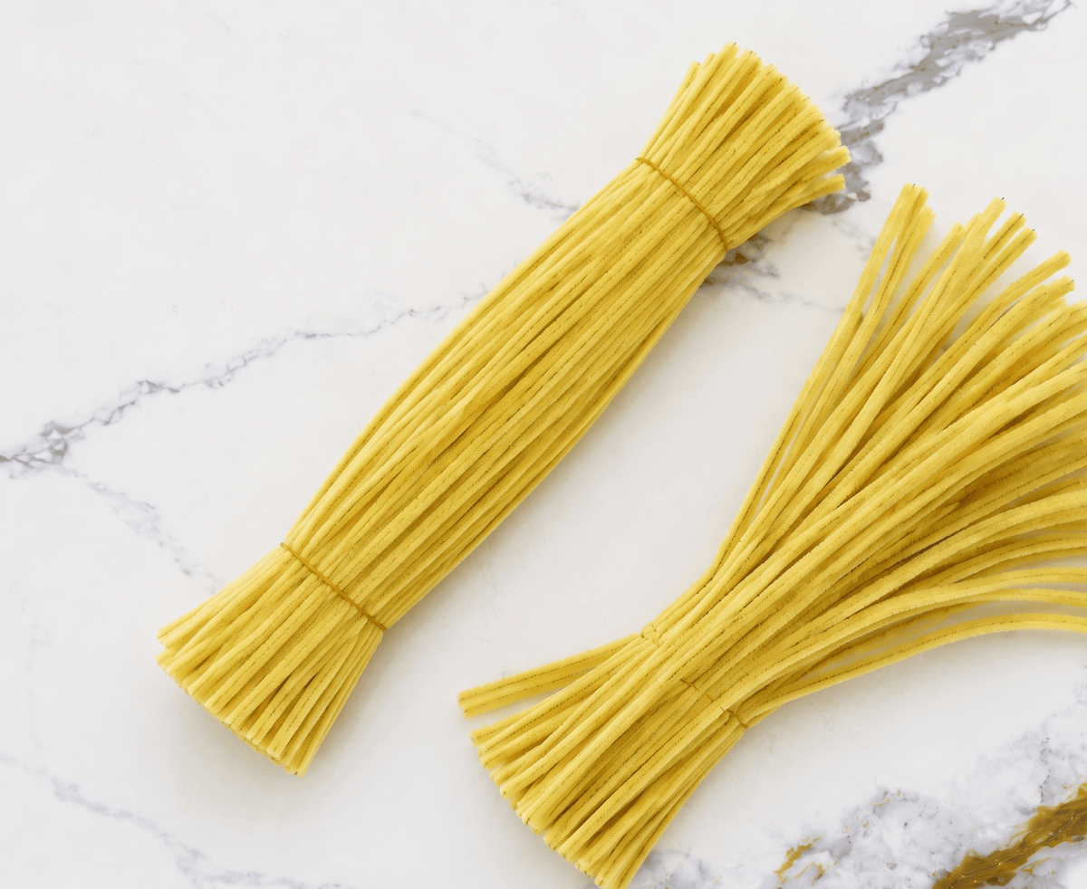 Premium Pipe Cleaners (6-7MM Approx.) (Daisy Yellow)