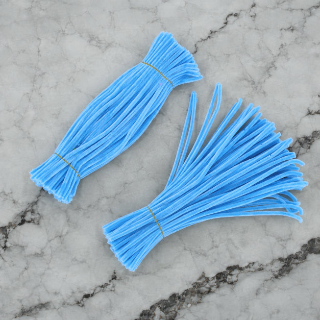 Premium Pipe Cleaners (6-7MM Approx.) (Sky Blue)