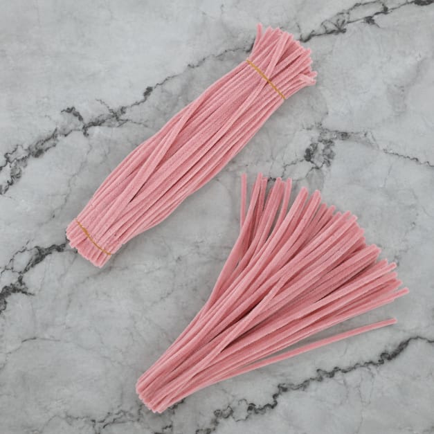 Premium Pipe Cleaners (6-7MM Approx.) (Dusty Rose)