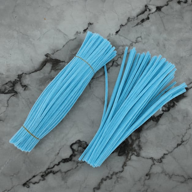 Premium Pipe Cleaners (6-7MM Approx.) (Powder Blue)