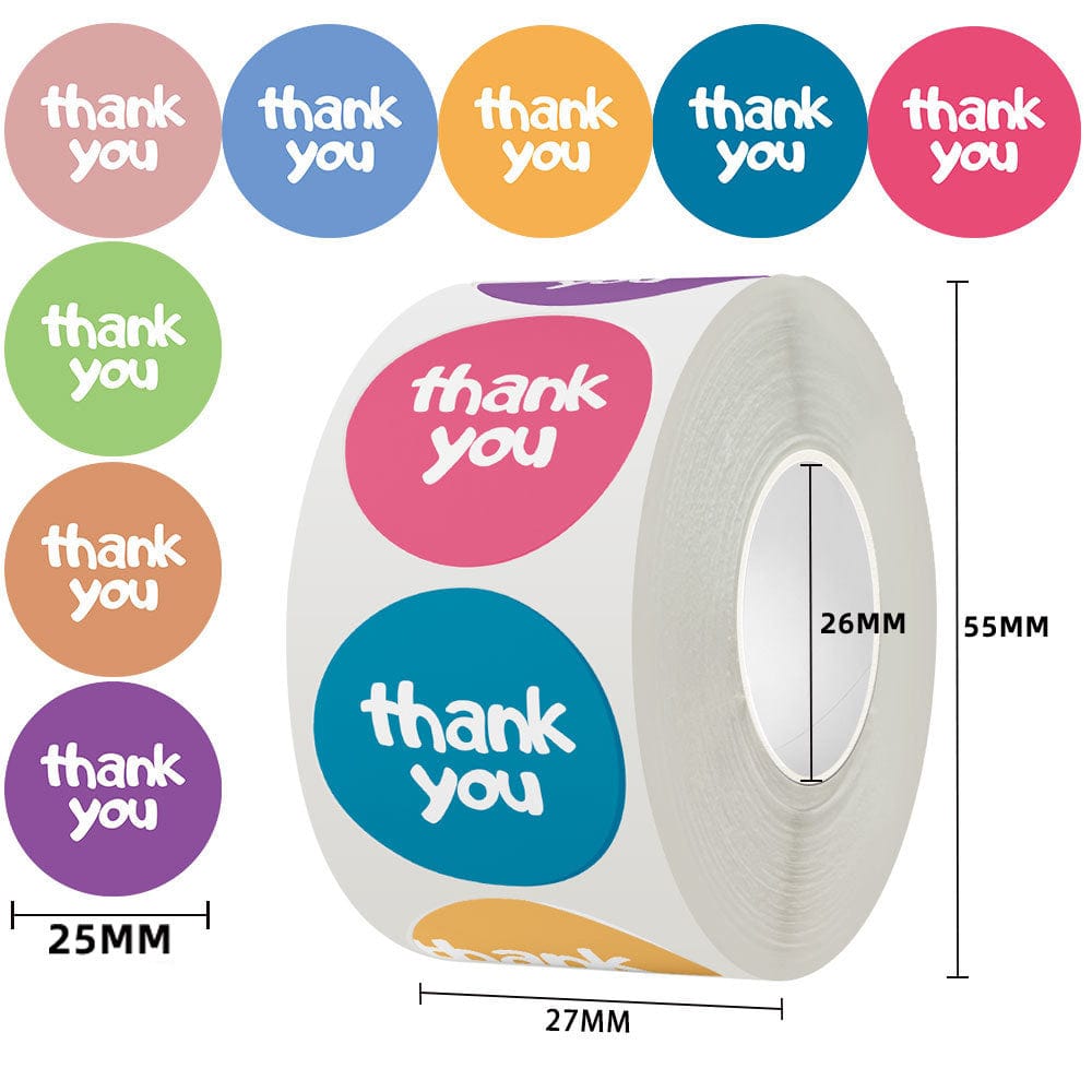 My Store STICKER ROLL Thankyou Sticker - 61