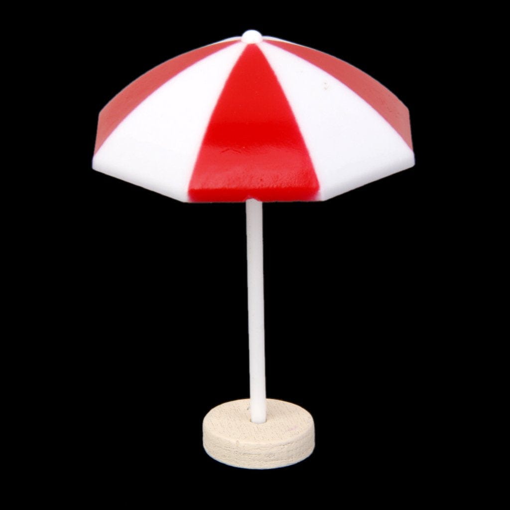 Crafteria 1 Beach Theme Umbrella Miniature