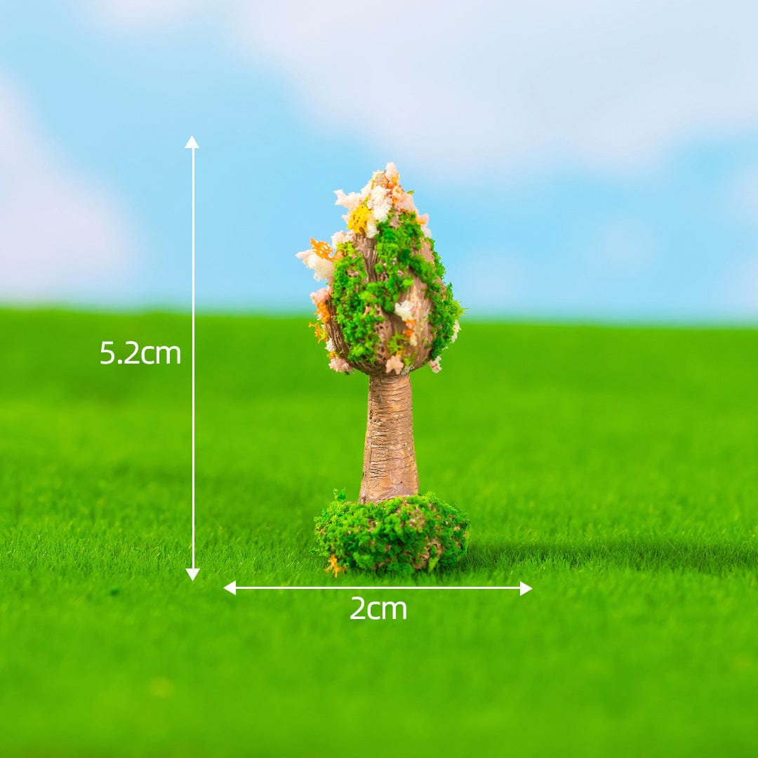 Crafteria 18 (3Pcs) Garden Tree Miniature