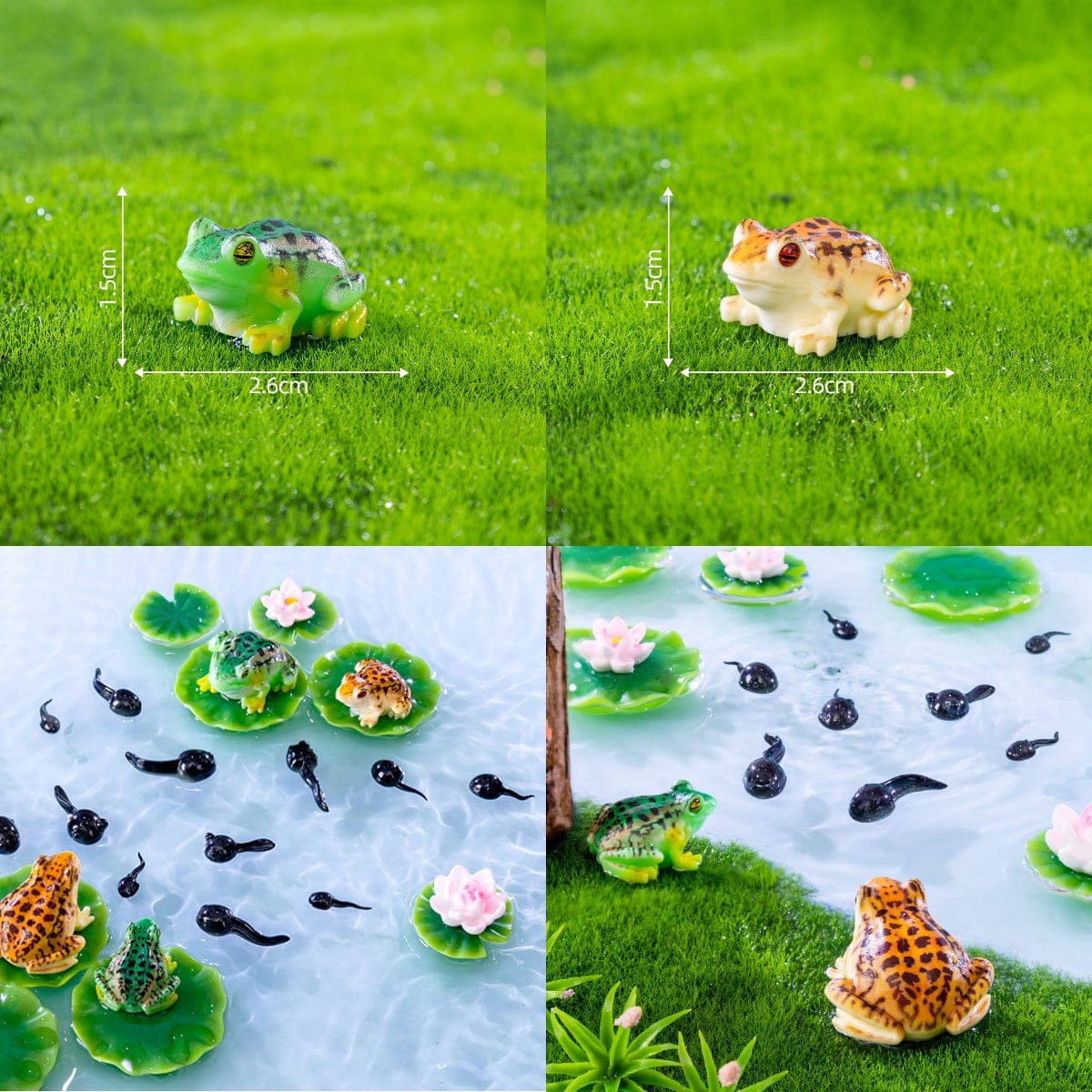 Crafteria Lotus & Leaf (4Pcs) D89
