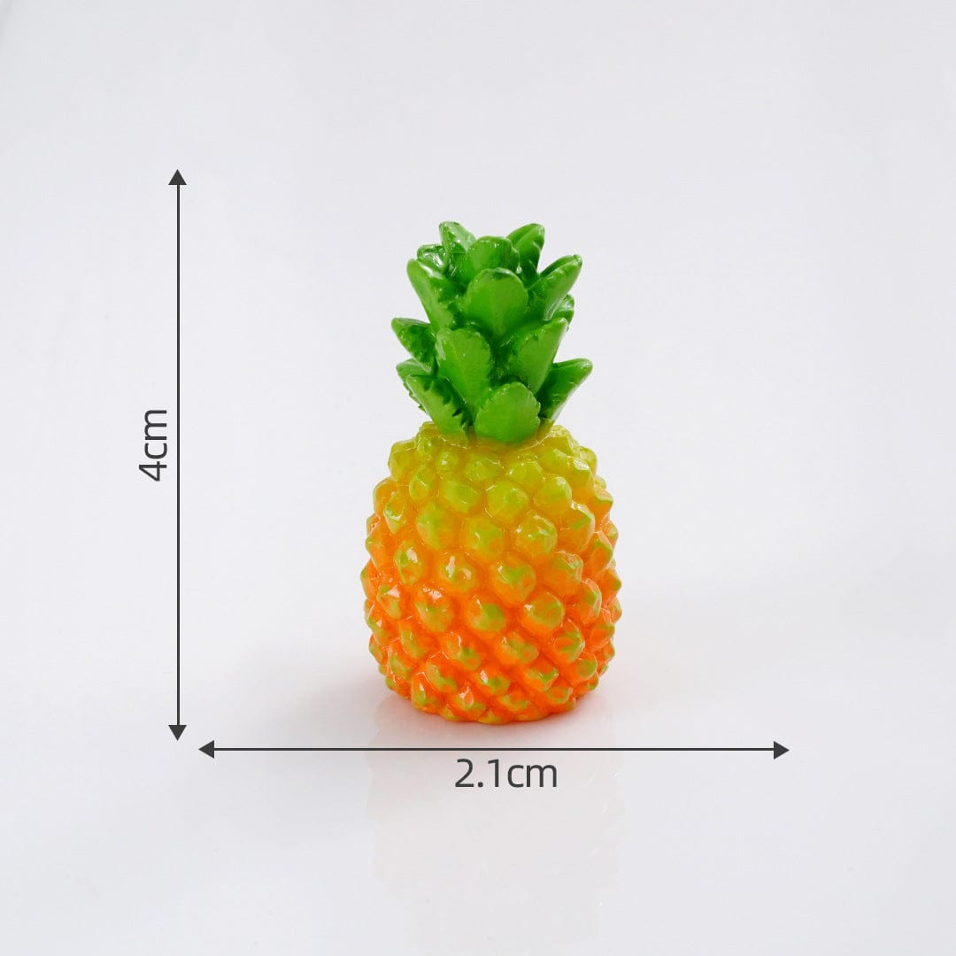 Crafteria Half-Peeled Pomegranate (4Pcs) Fruit Miniature Series