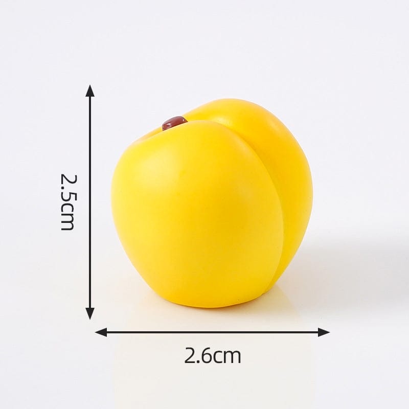Crafteria Half Stripped Mangosteen (4Pcs) Fruit Miniature Series
