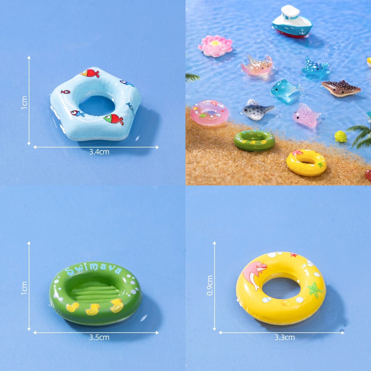 Crafteria Pink Lotus (5Pcs) Floating Landscape Series