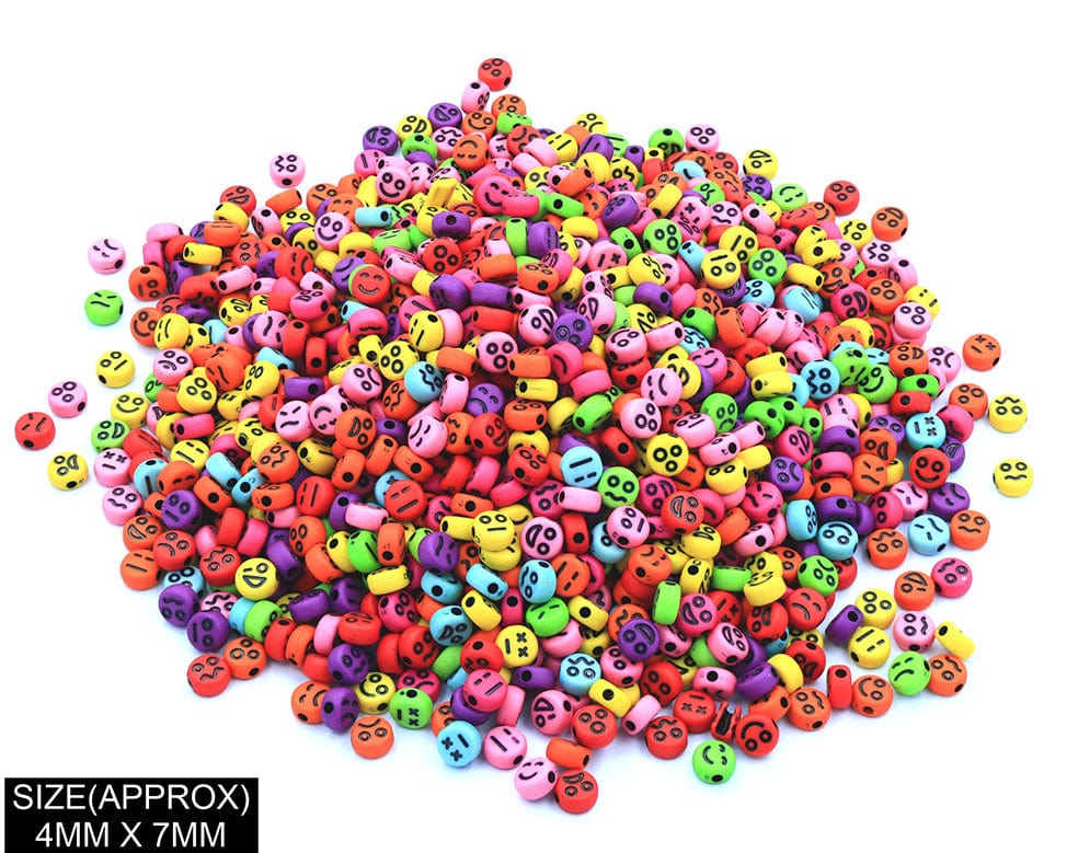 Idly Emoji Beads (Col+Blk) 183043