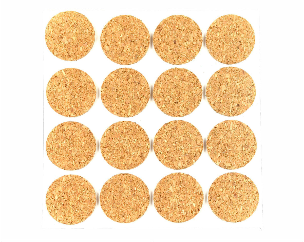 My Store CORK ACC. 20MM ROUND CORK STICKER
