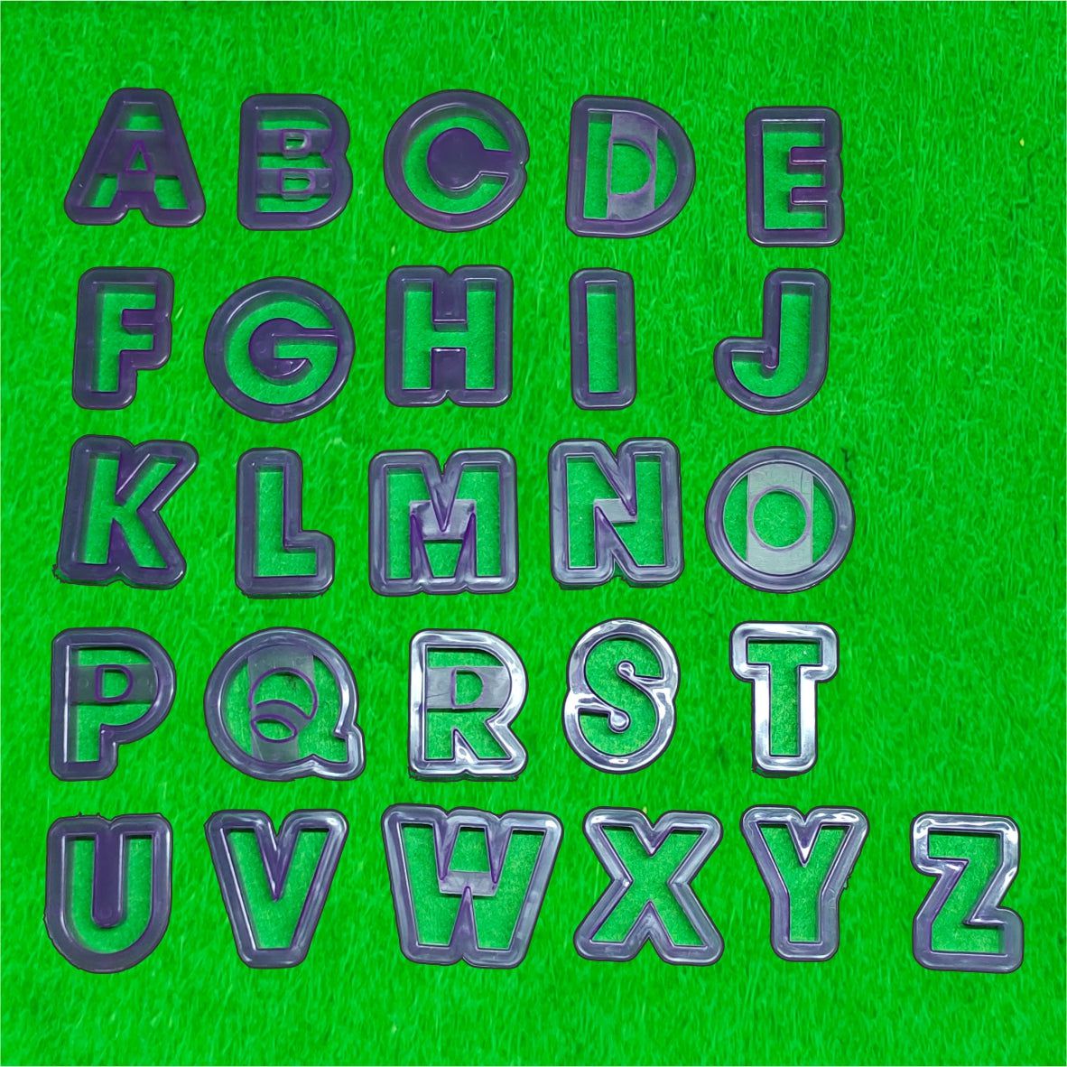 Crafteria 26 PCS ABCD CUTTER