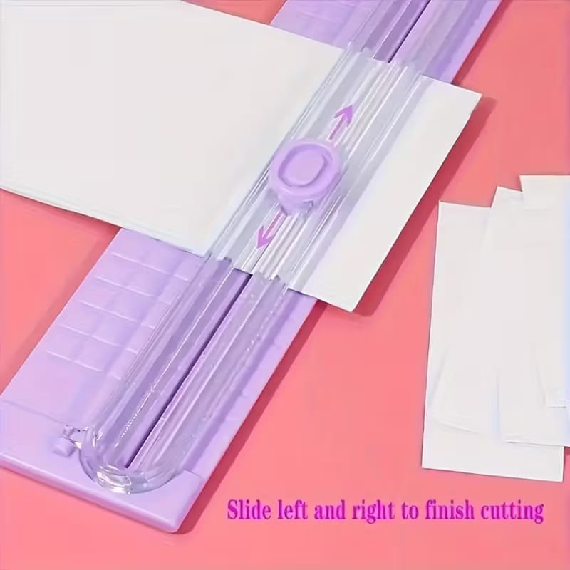 Crafteria Paper Cutter A3/A4 Small Size Sliding Cutter