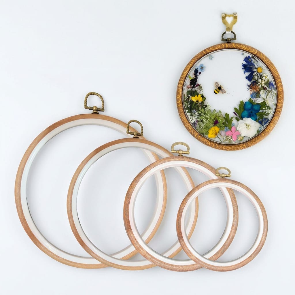 4 In 1 Size In Embroidery Ring 27016