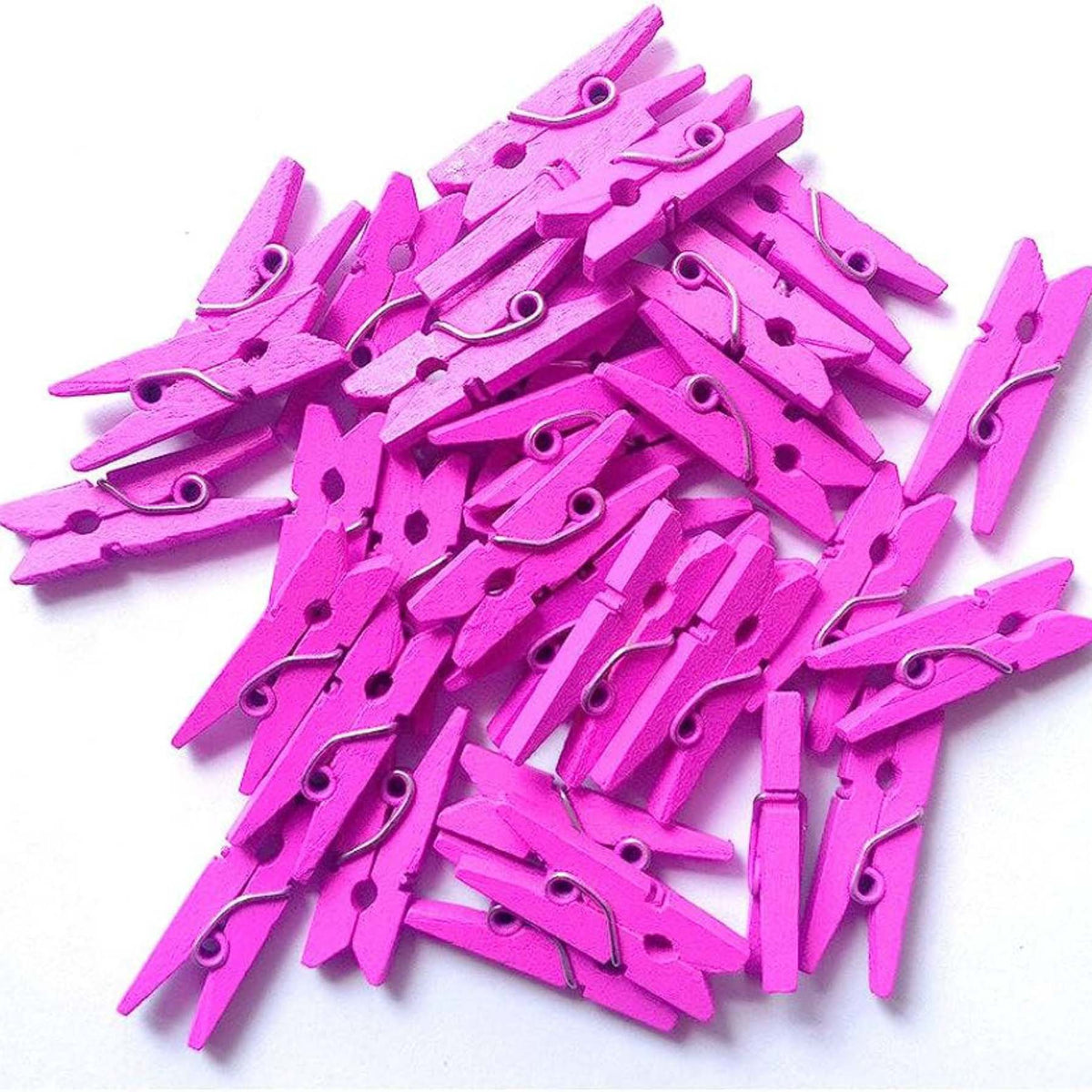 Rani Colour Wooden Clips 4.8Cm 28020