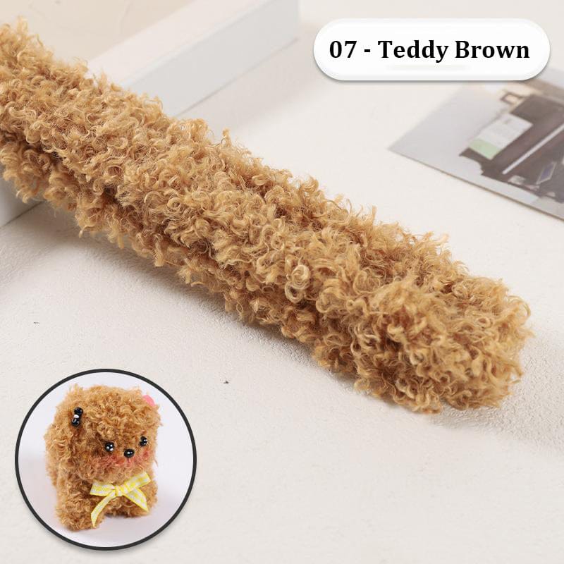 Crafteria C06 Rabbit Fur Pipe Cleaners 1Mtr Approx.