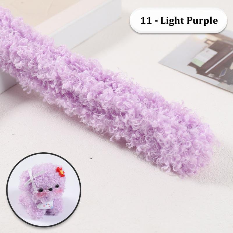 Crafteria C10 Rabbit Fur Pipe Cleaners 1Mtr Approx.
