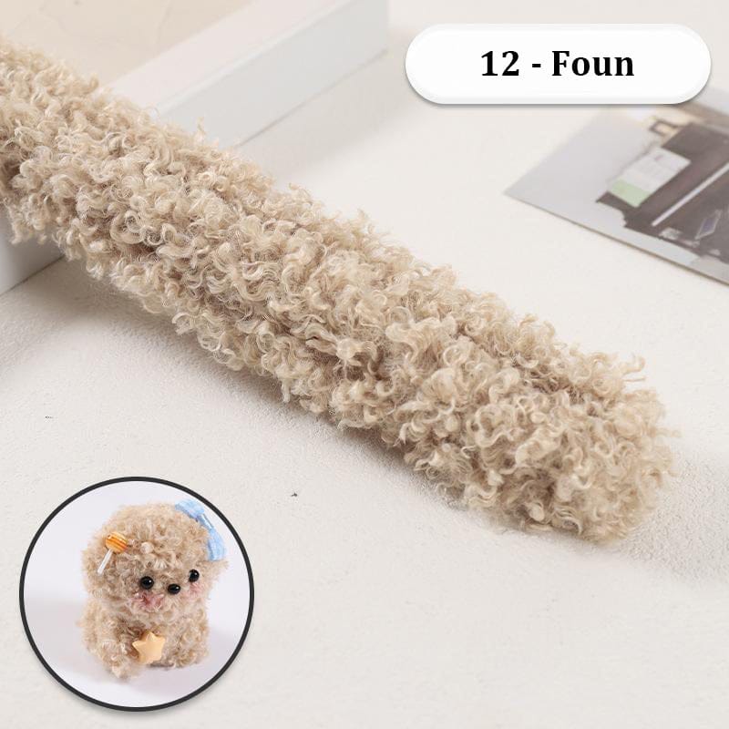 Crafteria C11 Rabbit Fur Pipe Cleaners 1Mtr Approx.