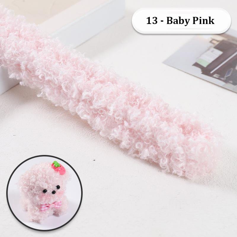 Crafteria C12 Rabbit Fur Pipe Cleaners 1Mtr Approx.