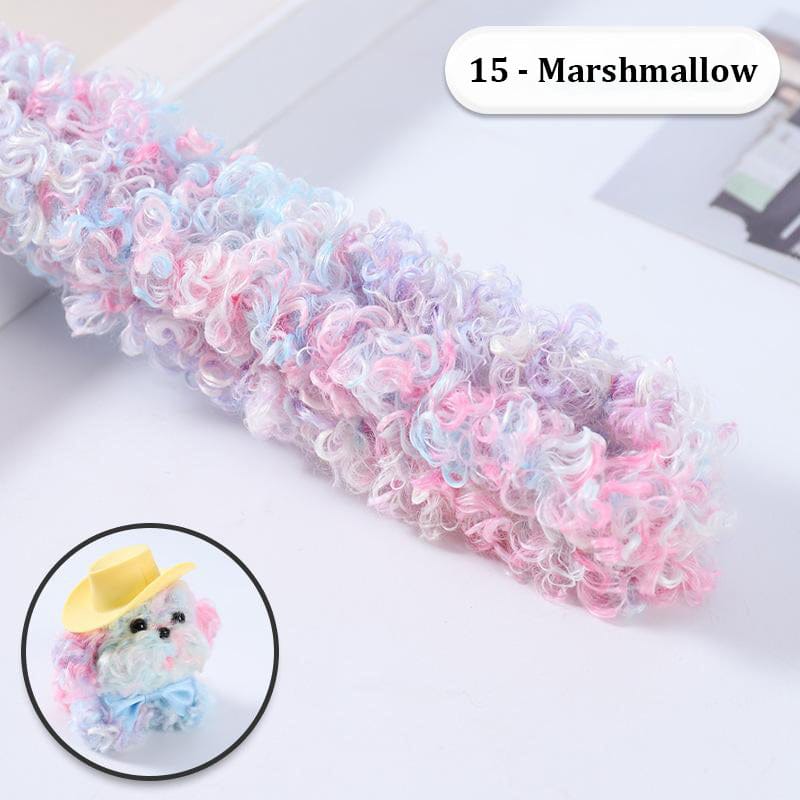 Crafteria C14 Rabbit Fur Pipe Cleaners 1Mtr Approx.