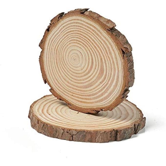 Natural Wooden Coaster (24-25 X 2)