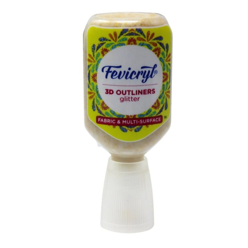 Fevicryl 3D Outliner Glitter (20ml) (Mrp-25/-) (Aqua Marine)