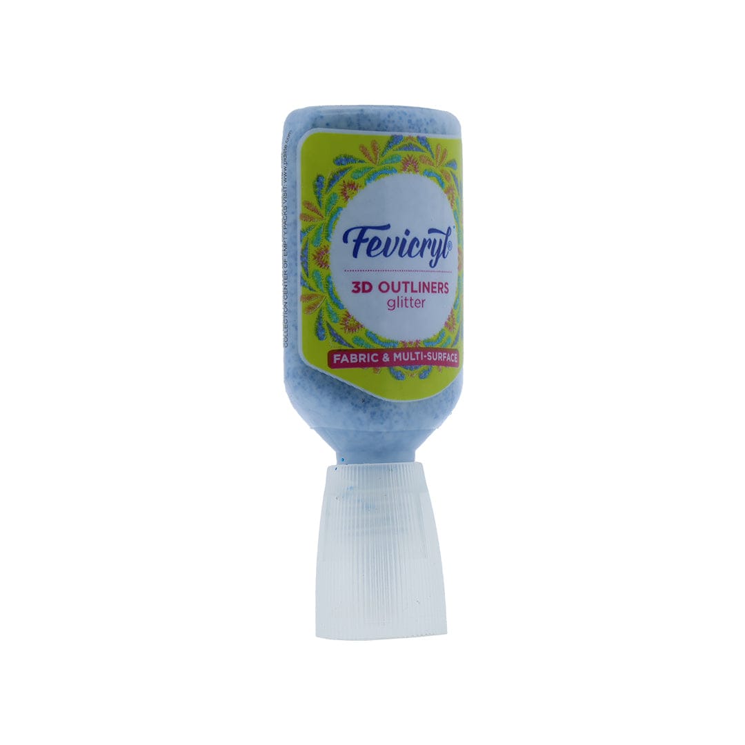 Pidilite Blue Fevicryl 3D Outliner Glitter (20ml)
