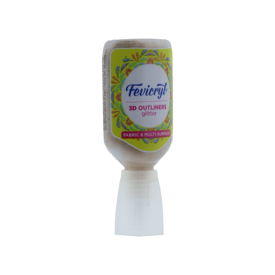 Pidilite Gold Rush Fevicryl 3D Outliner Glitter (20ml)