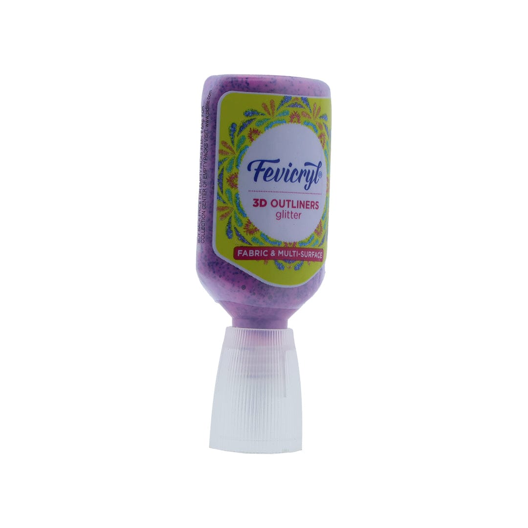 Pidilite Navy Blue Fevicryl 3D Outliner Glitter (20ml)