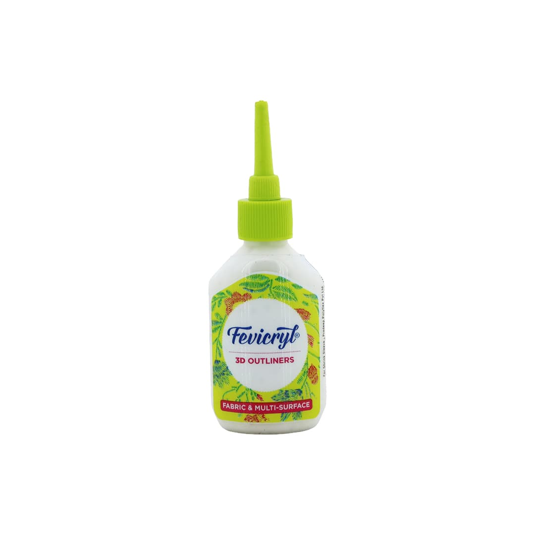 Fevicryl 3D Outliner Pearl (20ml) (Mrp-25/-) (White-301) 3DP301