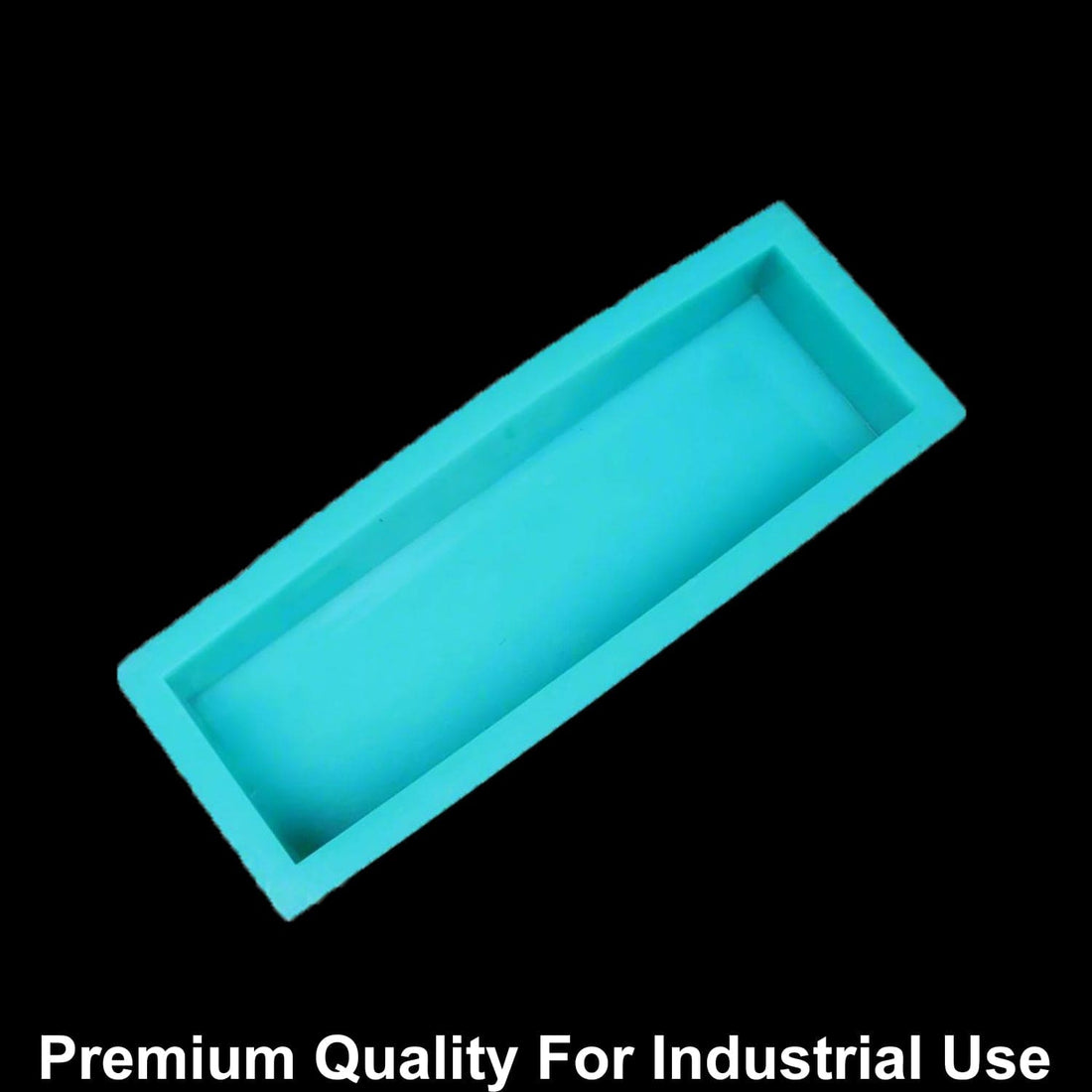 My Store Silicon Mould 12" X 3.5" RECTANGLE DEEP CASTING & SOAP MOULD