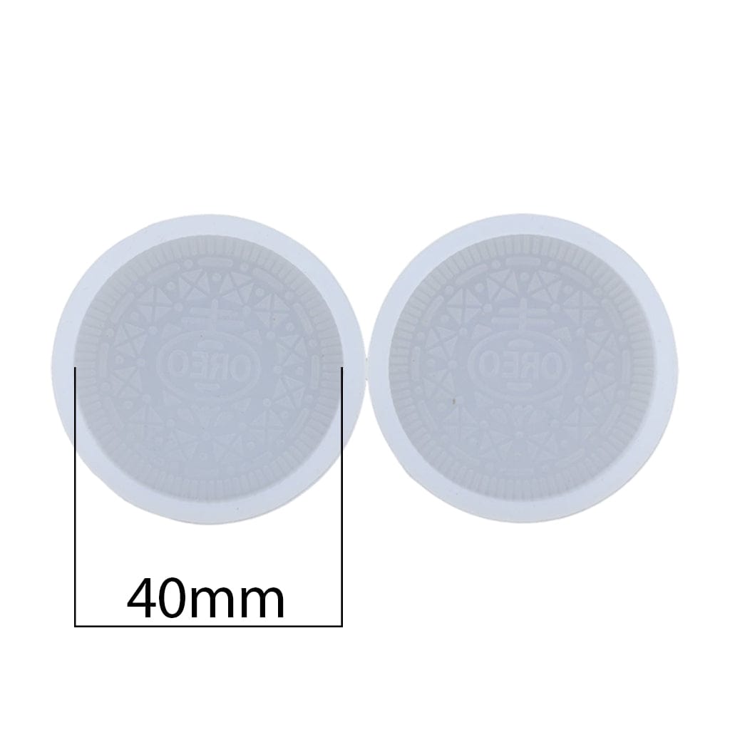 Crafteria Oreo Biscuit Mould (Set Of 2)