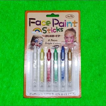 Crafteria FACE PUSHUP CRAYON METALLIC SET
