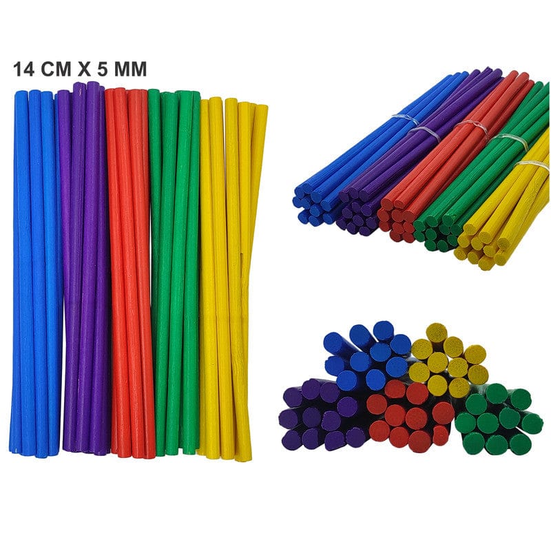 My Store WOODEN STICKS COLOUR STICK