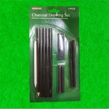 My Store COLOURS 11 Pcs Charcoal Set