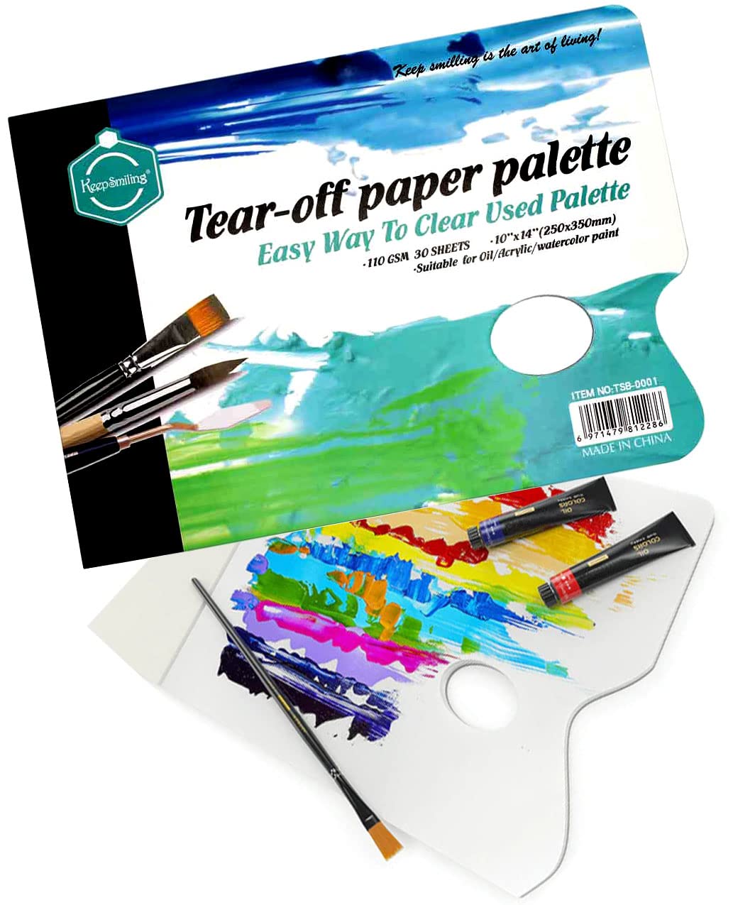 My Store PAINTING ACC Tear Off Paper Pallete
