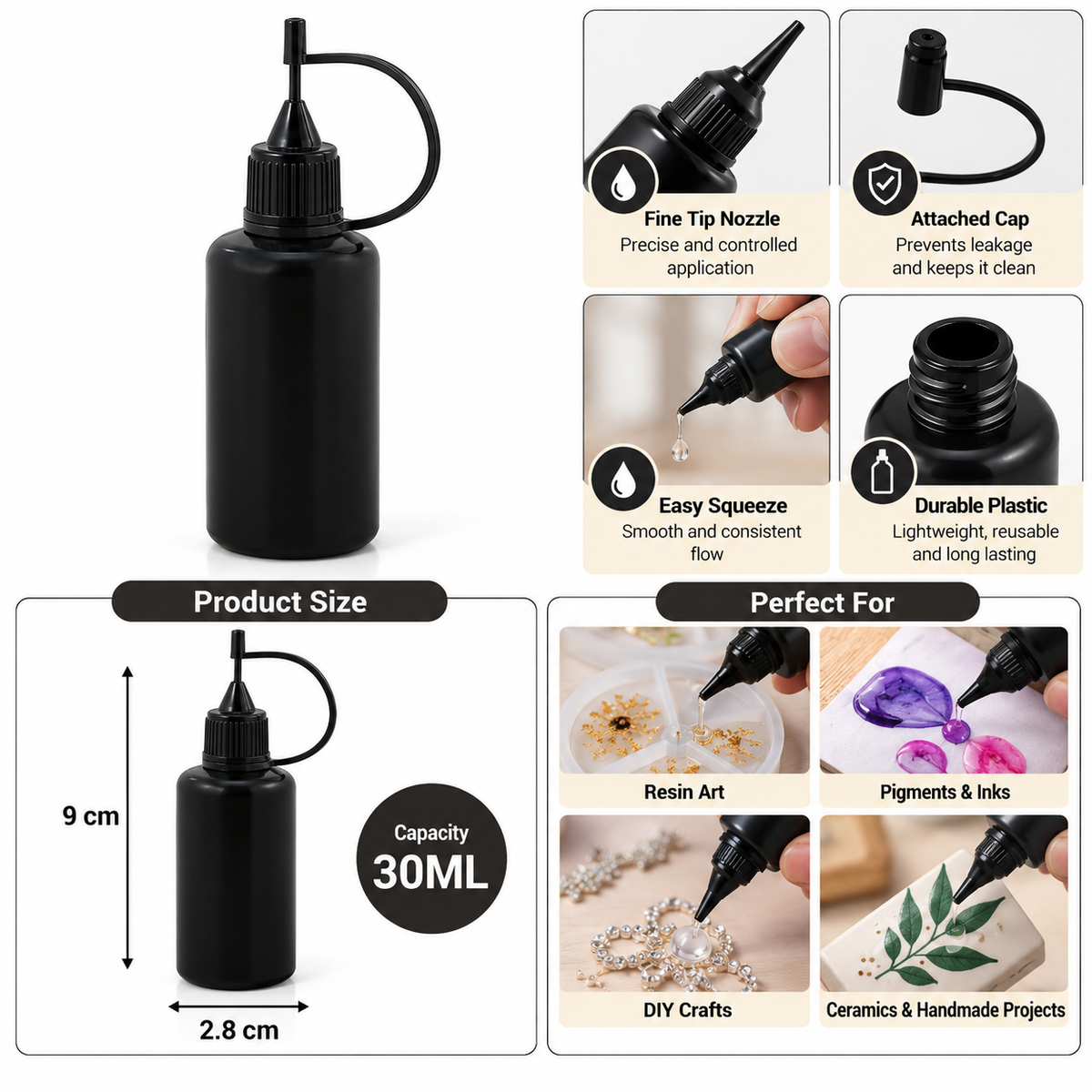 30ML Empty Syringe Bottle