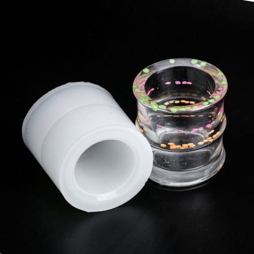 My Store Silicon Mould BIG ROUND PEN STAND AND PLANTER MOULD