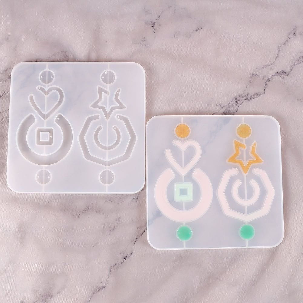 My Store Silicon Mould 10 CAVITY PENDANT & JEWELLERY MOULD