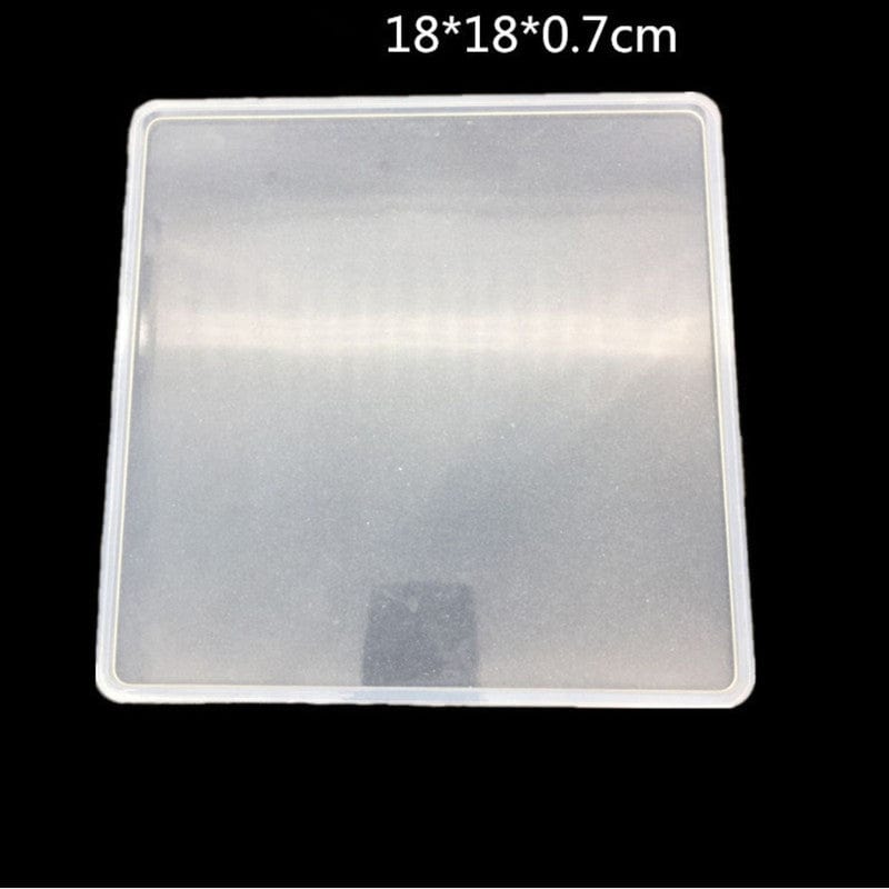 My Store Silicon Mould 18*18*0.7 SQUARE TRAY & PHOTO FRAME MOULD