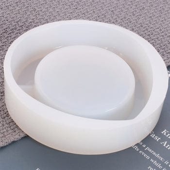 My Store Silicon Mould CURVILINEAR TRIANGLE SHAPE ASH TRAY MOULD