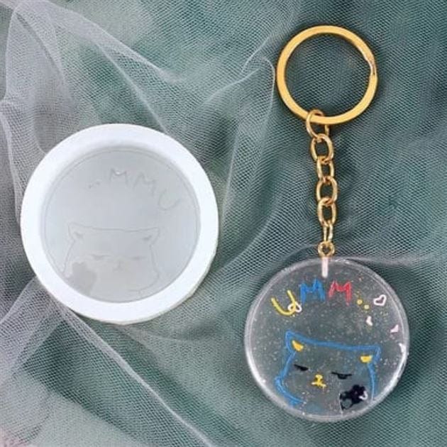 My Store Silicon Mould UMM CARTOON ROUND SHAPE MOULD