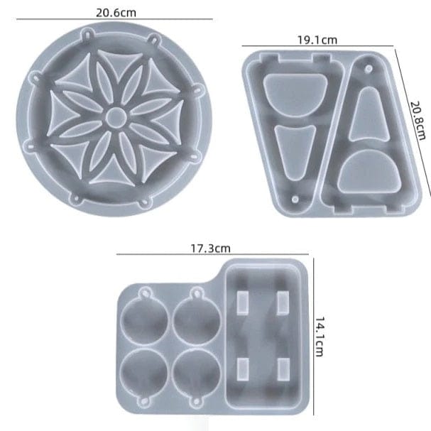 My Store Silicon Mould FERRIS WHEEL MOULD