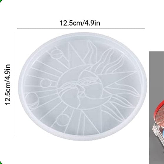 My Store Silicon Mould SUN COASTER MOULD